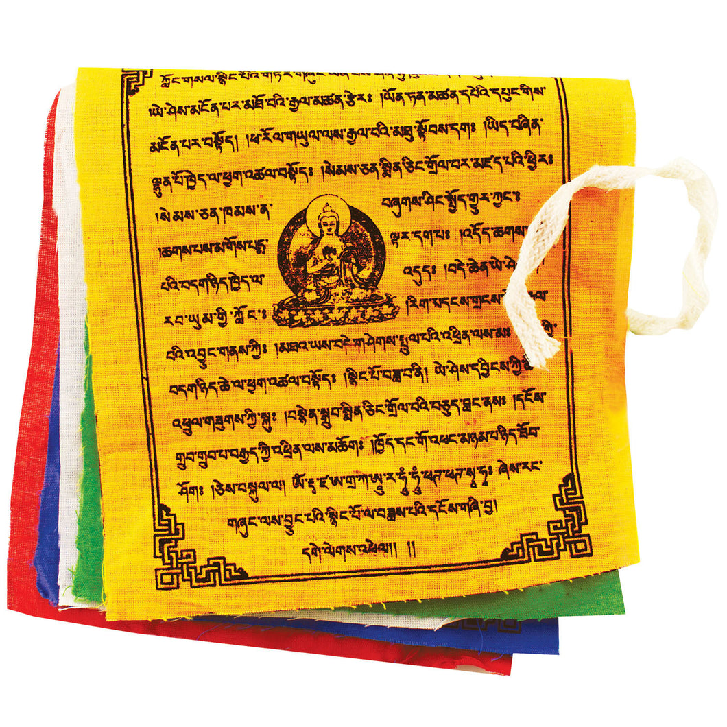 Prayer Flag TNP Buddha, Small - Tibet Collection