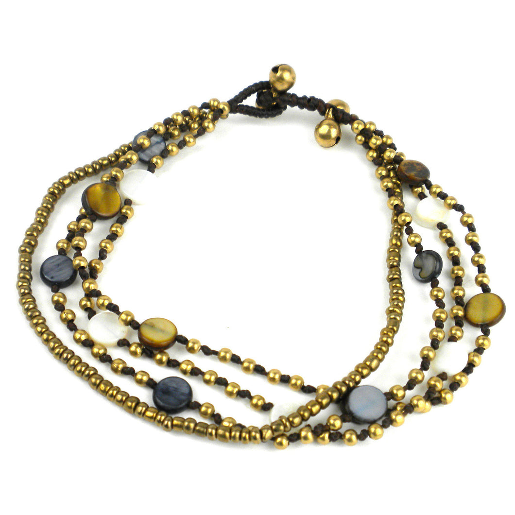 Many Moons Anklet - Multi - Global Groove (J)