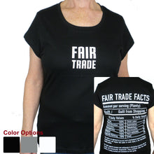 Fair Trade Tee Shirt with Cap Sleeve - Freeset