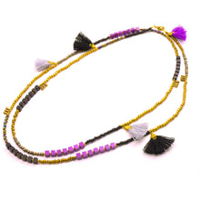 Kerala 3-in-1 Necklace Midnight - Global Groove (J)