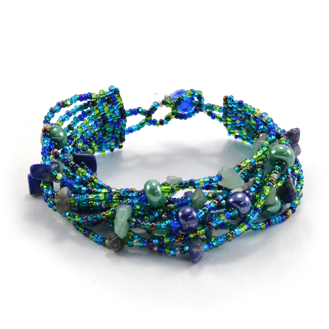 Beach Ball Bracelet - Blue - Lucias Imports (J)