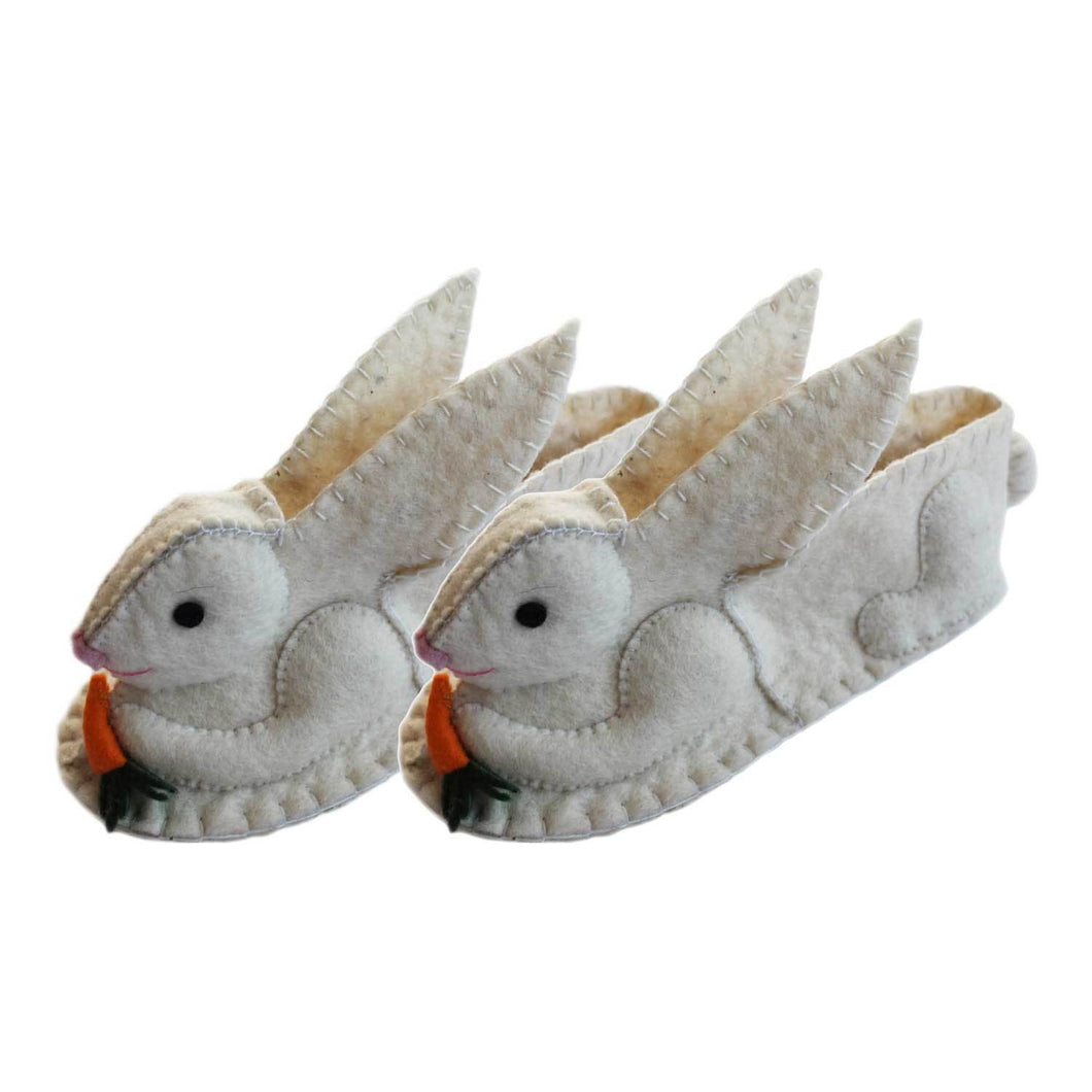 Rabbit Slippers Adult - Silk Road Bazaar