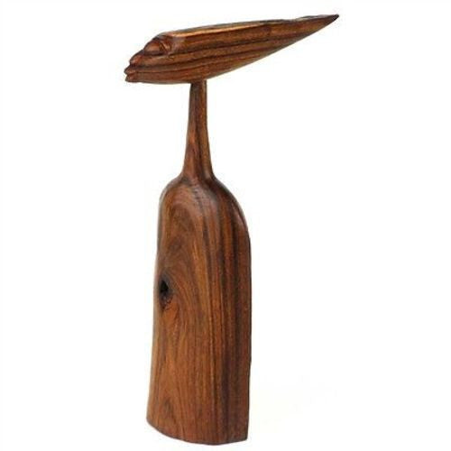 6-inch Sandalwood Bust Handmade and Fair Trade