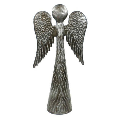 11-inch Metalwork Holiday Angel - Croix des Bouquets (H)