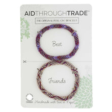 Roll-On Friendship Bracelets - Cranberry Spice - Aid Through Trade